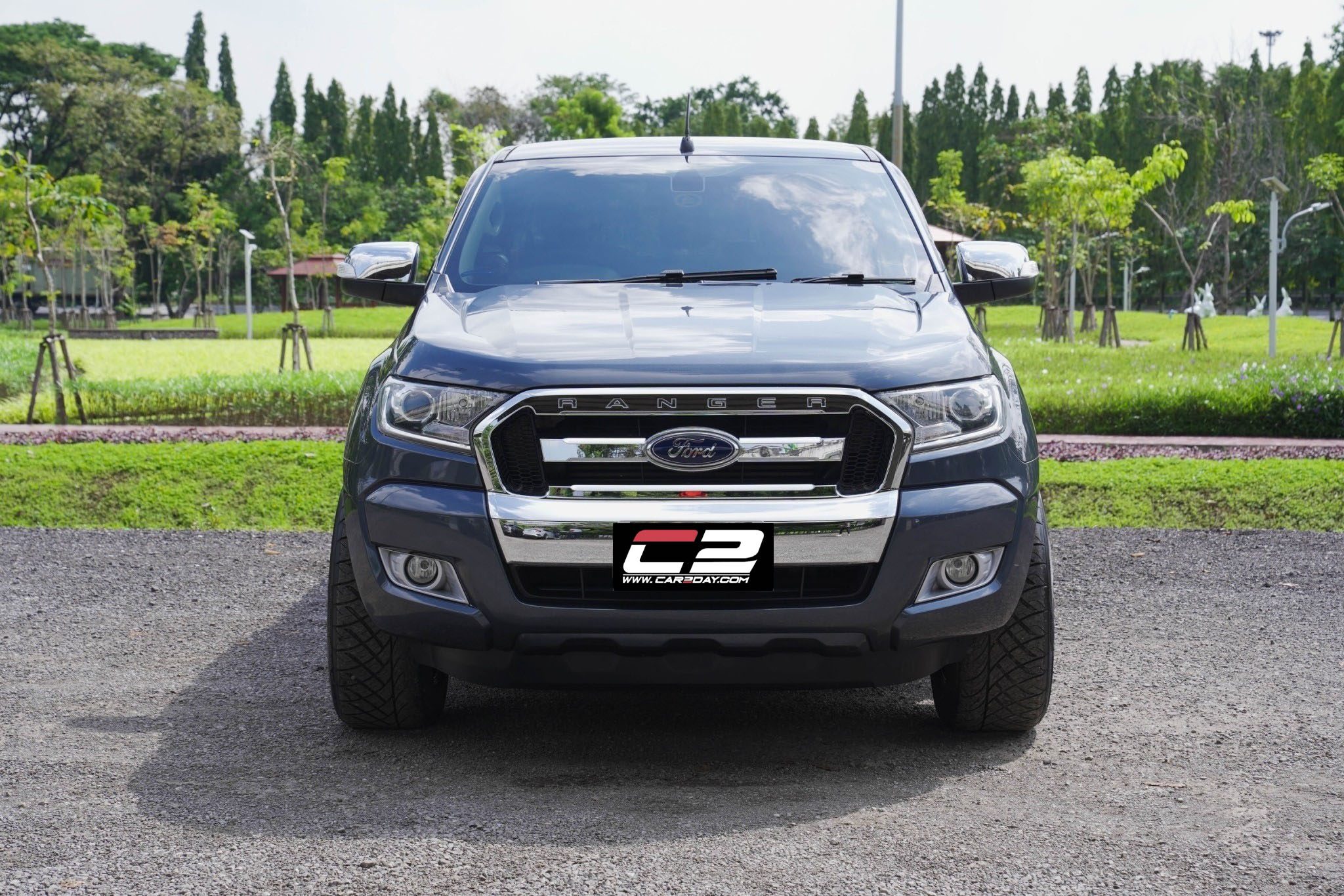 FORD RANGER DOUBLE CAB 2 2 XLT MT ป 2016 ไมล 52 xxx รา