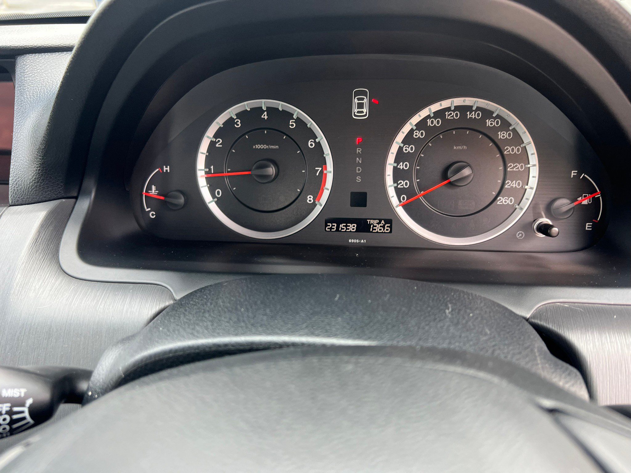 2011 HONDA ACCORD 2.4EL i-VTEC SA 5sp (Navi)