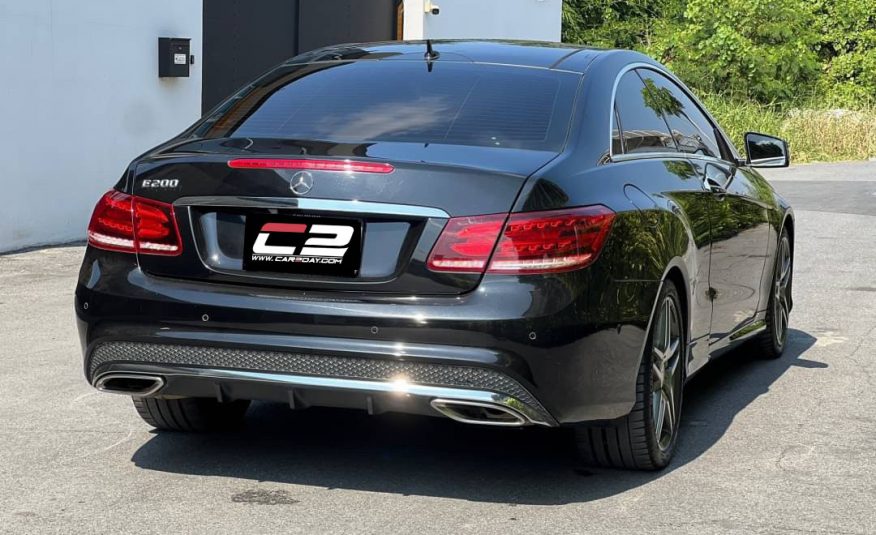 2014 Mercedes Benz E200 AMG Coupe