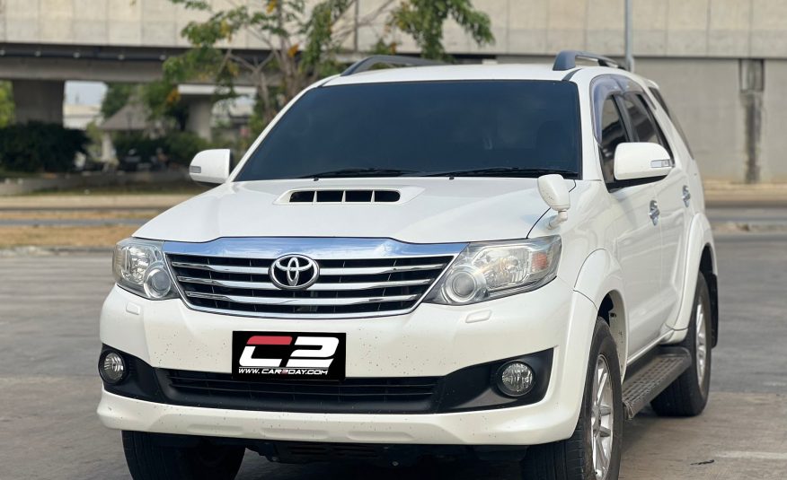 2012 TOYOTA FORTUNER 3.0V 4WD