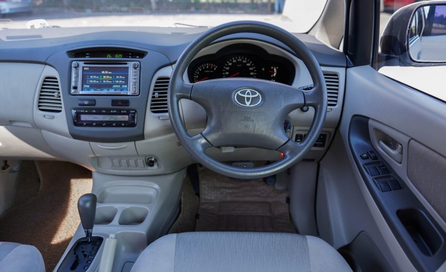 2010 TOYOTA INNOVA 2.0 G EXCLUSIVE AT