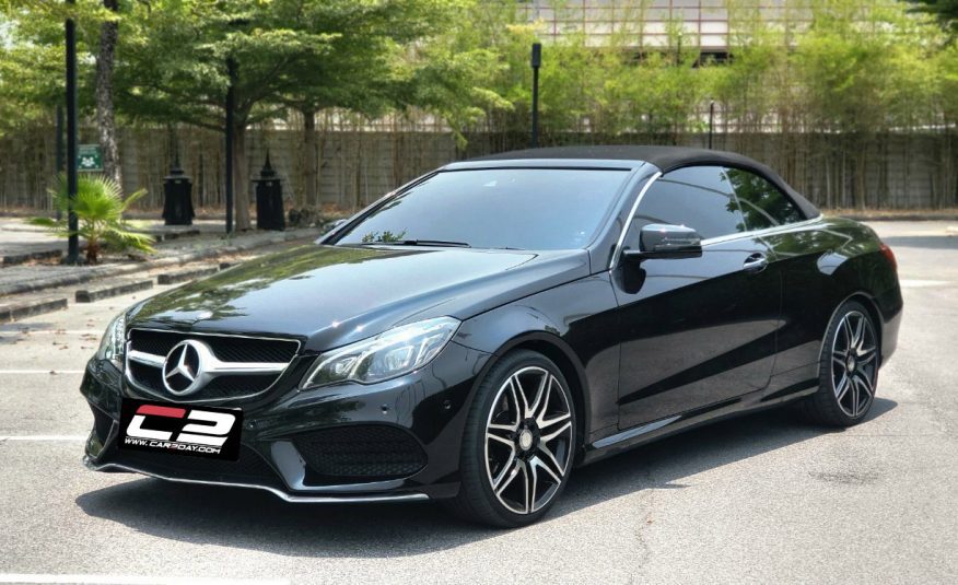 2015 Mercedes Benz E250 Cabriolet AMG Plus