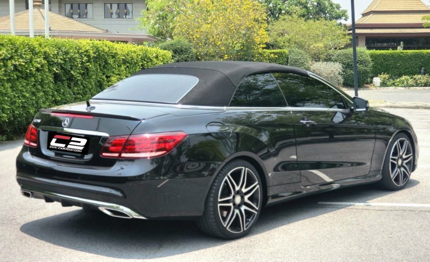 2015 Mercedes Benz E250 Cabriolet AMG Plus