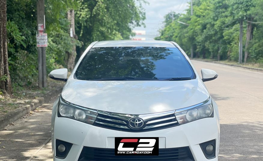 2014 TOYOTA ALTIS 1.6E cng (MNC)