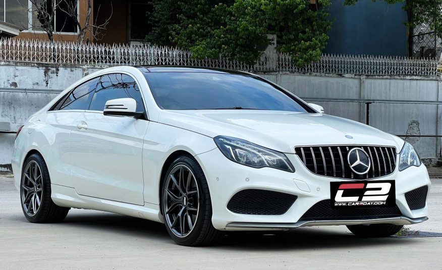 2013 Mercedes Benz E200 AMG Coupe