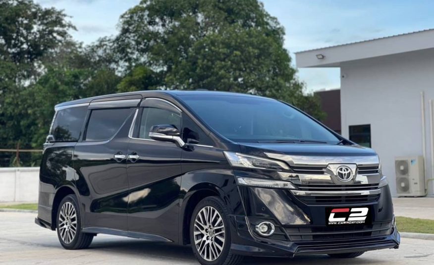 2015 Toyota Vellfire 2.5 ZG Edition