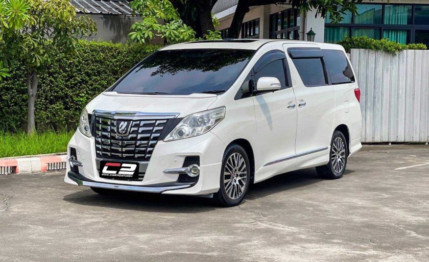 2012 TOYOTA ALPHARD 2.4 V