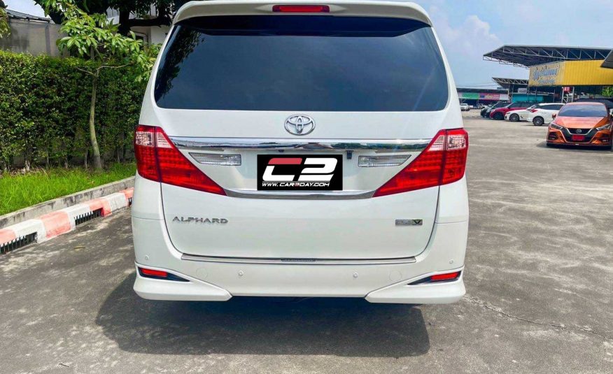 2012 TOYOTA ALPHARD 2.4 V