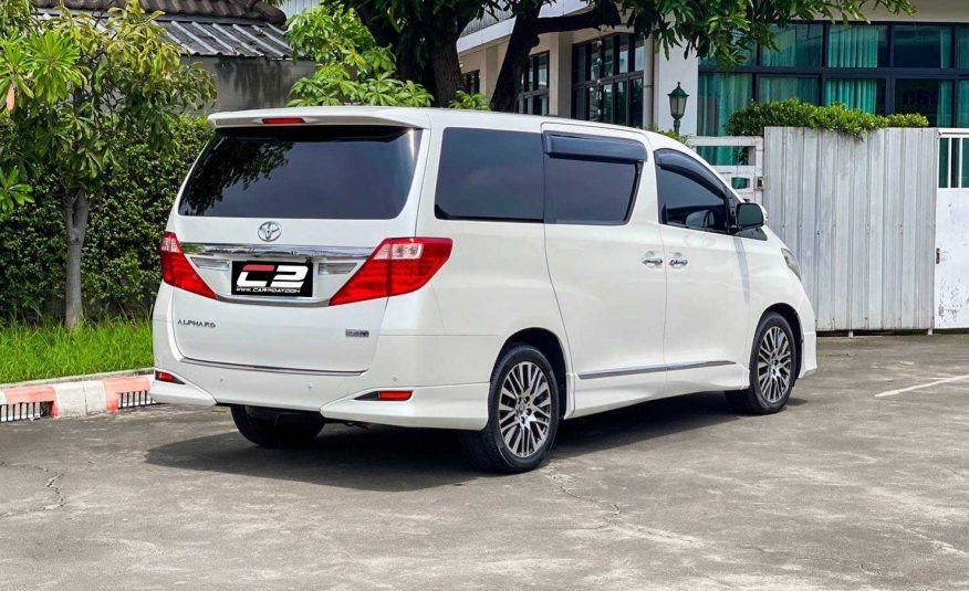 2012 TOYOTA ALPHARD 2.4 V