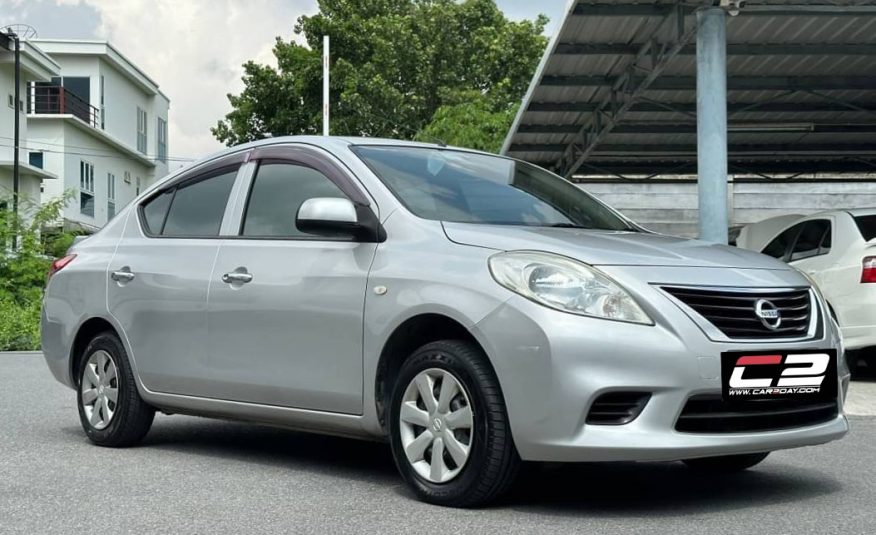 2012 NISSAN ALMERA 1.2 Sedan 4dr V XTRONIC CVT 4sp FWD