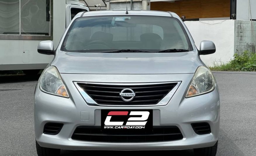 2012 NISSAN ALMERA 1.2 Sedan 4dr V XTRONIC CVT 4sp FWD