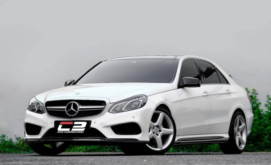 2013 Mercedes-Benz E200 AMG Sport Package Facelift