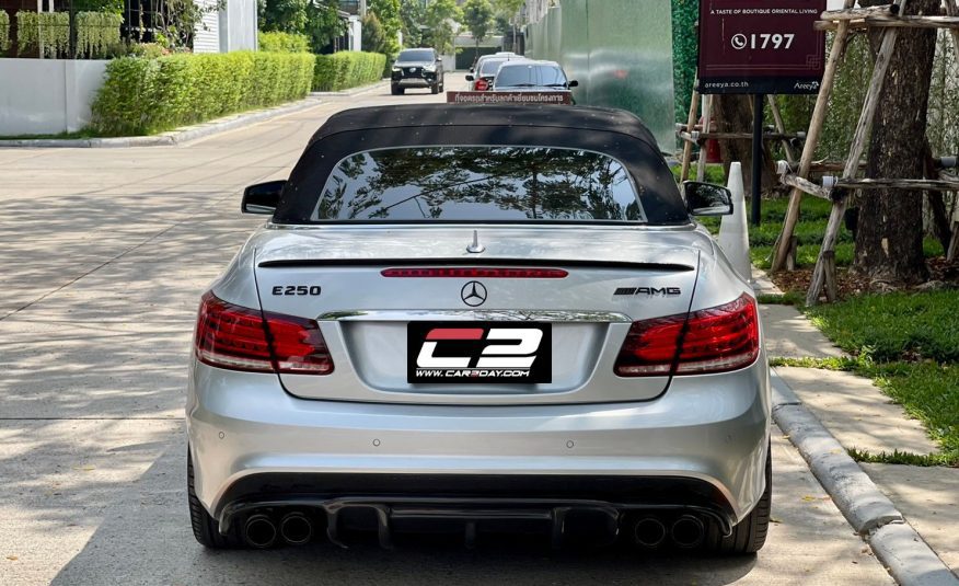 2014 Benz E250 CDI Cabriolet AMG