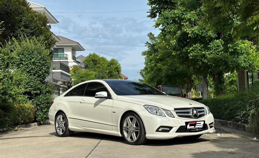 2011 Mercedes Benz E250 Coupe AMG