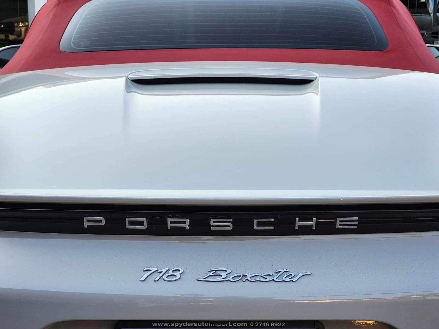 2018 Porsche Boxster718