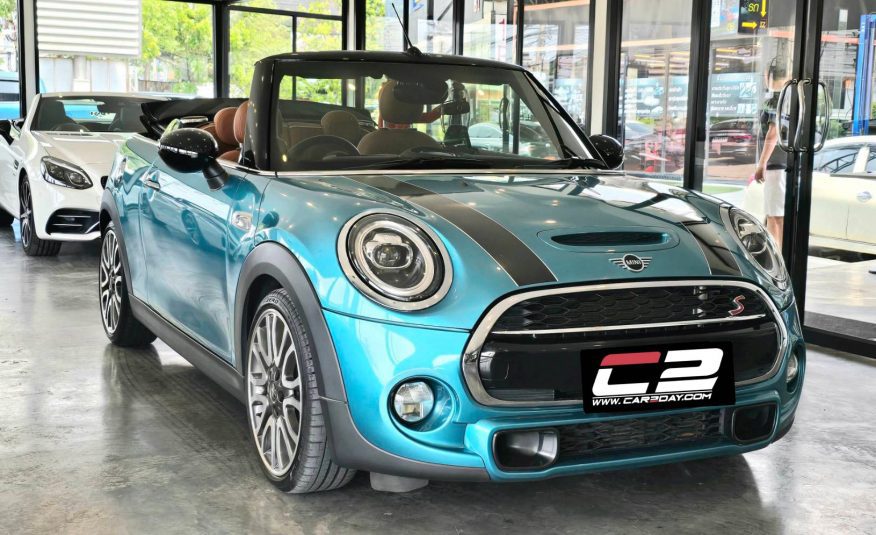 2018 Mini Cooper S Cabriolet