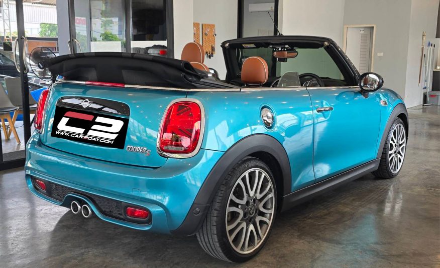 2018 Mini Cooper S Cabriolet