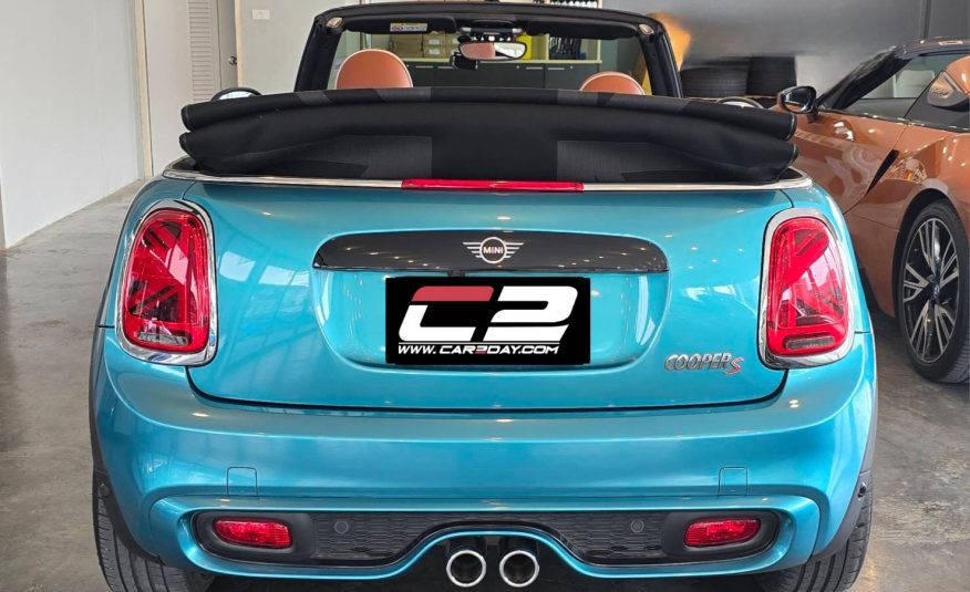 2018 Mini Cooper S Cabriolet