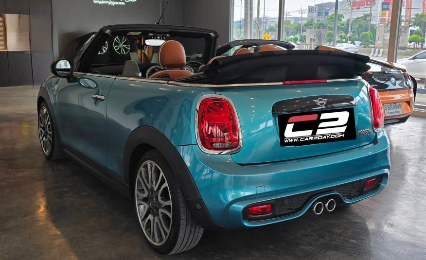 2018 Mini Cooper S Cabriolet