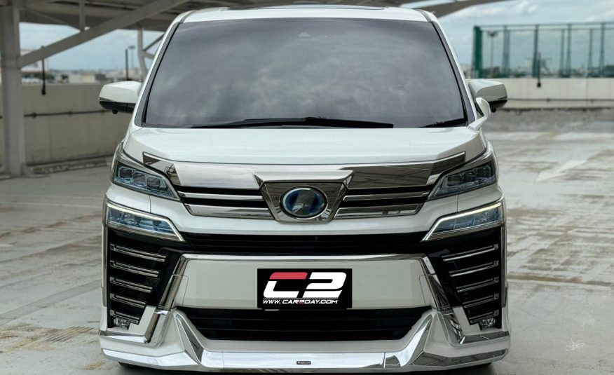 2018 Toyota Vellfire 2.5 ZRG Edition