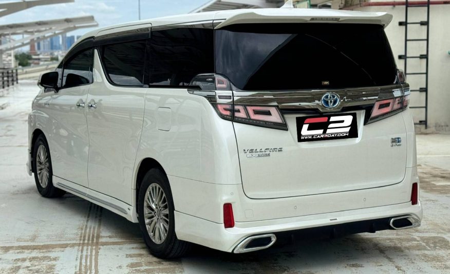 2018 Toyota Vellfire 2.5 ZRG Edition