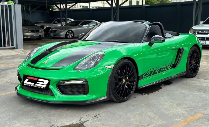 2014 Porsche 981 Boxster + TechArt