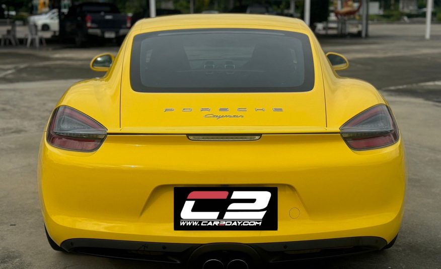 2016 Porsche 981 Cayman