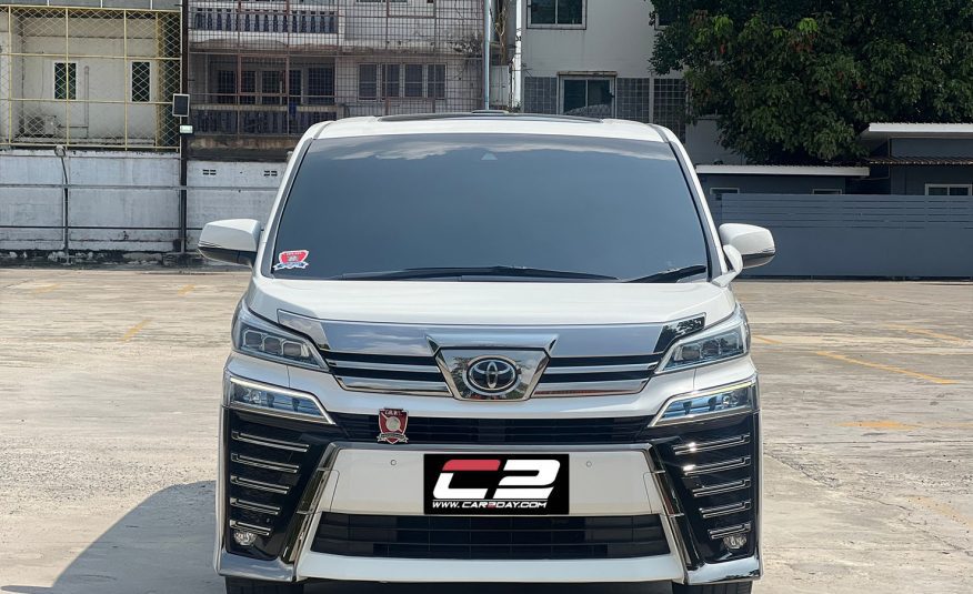 2020 Toyota Vellfire 2.5 ZG Edition