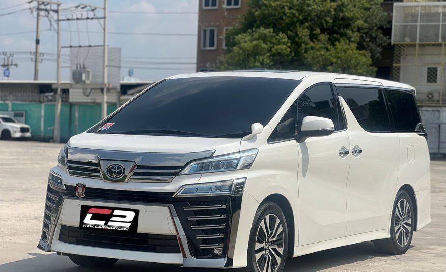 2020 Toyota Vellfire 2.5 ZG Edition