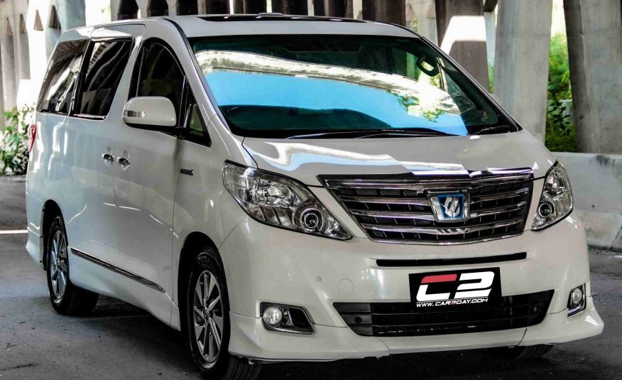 2013 TOYOTA ALPHARD 2.4 HYBRID