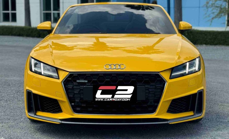 2019 Audi TT 45 TFSI Quattro S-Line Convertible