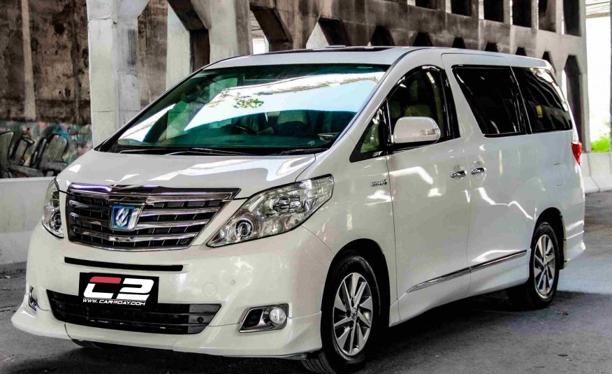 2013 TOYOTA ALPHARD 2.4 HYBRID