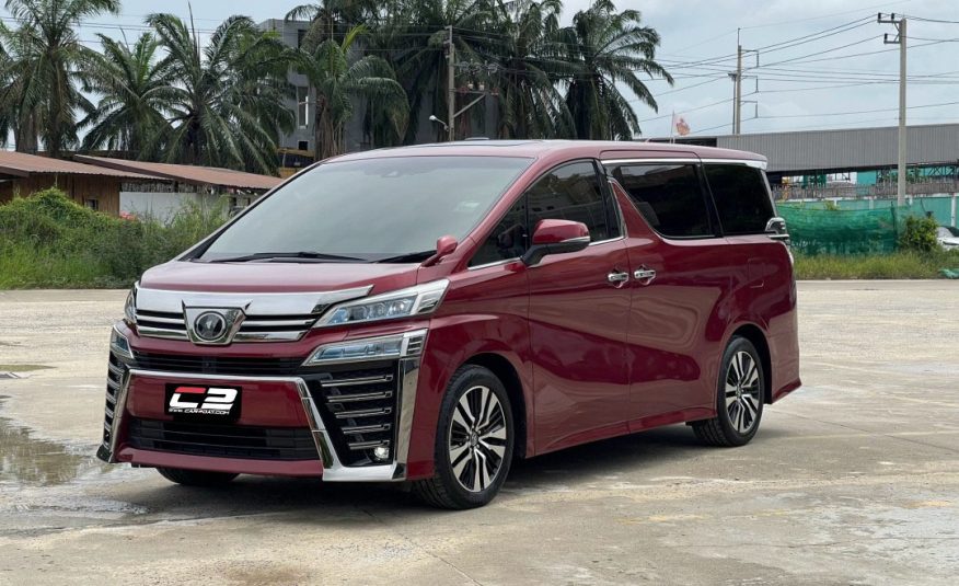 2018 Toyota Vellfire 2.5 ZG Edition