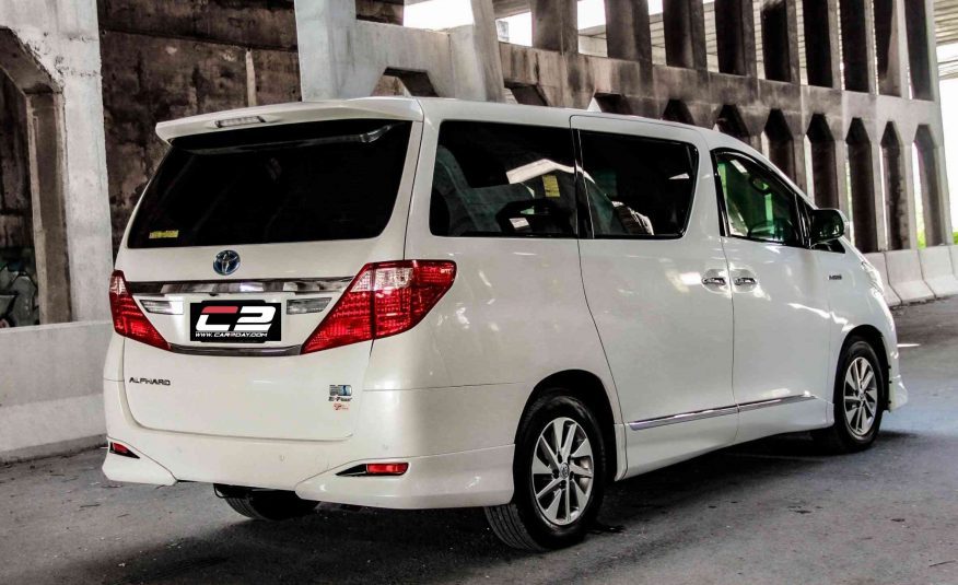 2013 TOYOTA ALPHARD 2.4 HYBRID