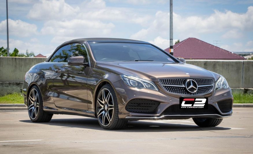 2015 Benz E200 AMG CABRIOLET Facelift