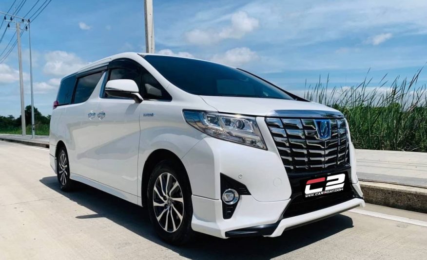 2017 TOYOTA ALPHARD 2.5 HYBRID GF E-FOUR 4WD