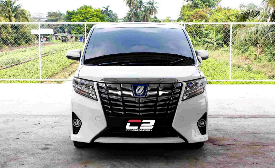 2015 TOYOTA ALPHARD 2.5 HYBRID G