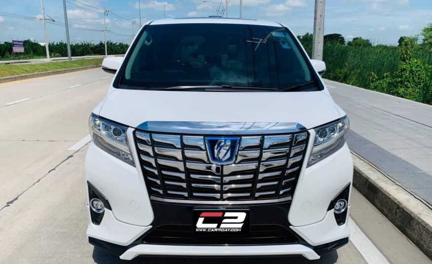 2017 TOYOTA ALPHARD 2.5 HYBRID GF E-FOUR 4WD