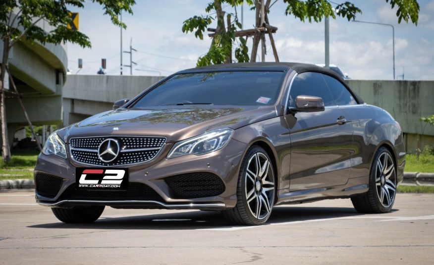 2015 Benz E200 AMG CABRIOLET Facelift