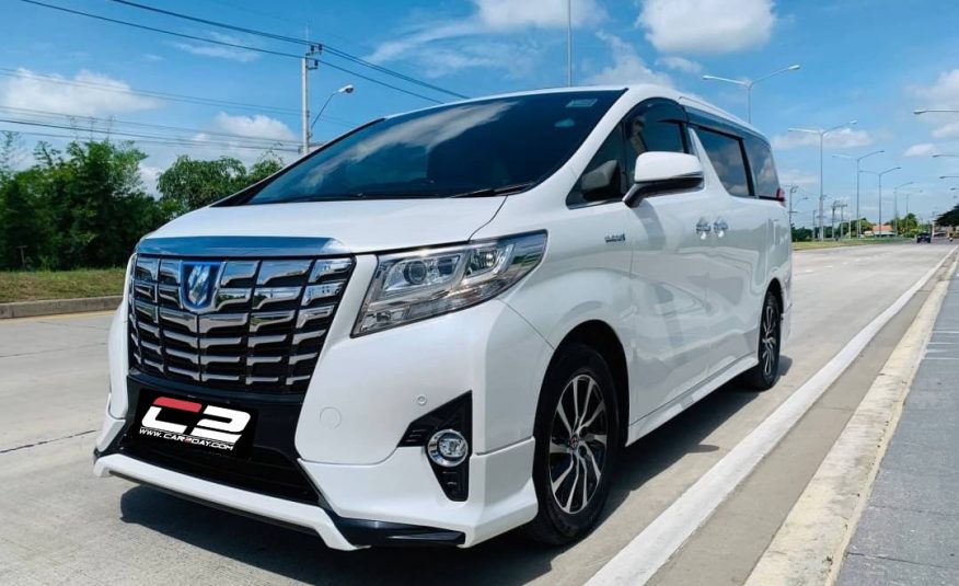 2017 TOYOTA ALPHARD 2.5 HYBRID GF E-FOUR 4WD