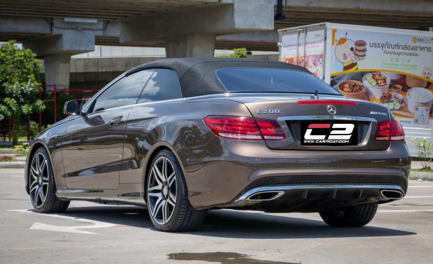 2015 Benz E200 AMG CABRIOLET Facelift