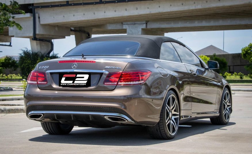 2015 Benz E200 AMG CABRIOLET Facelift