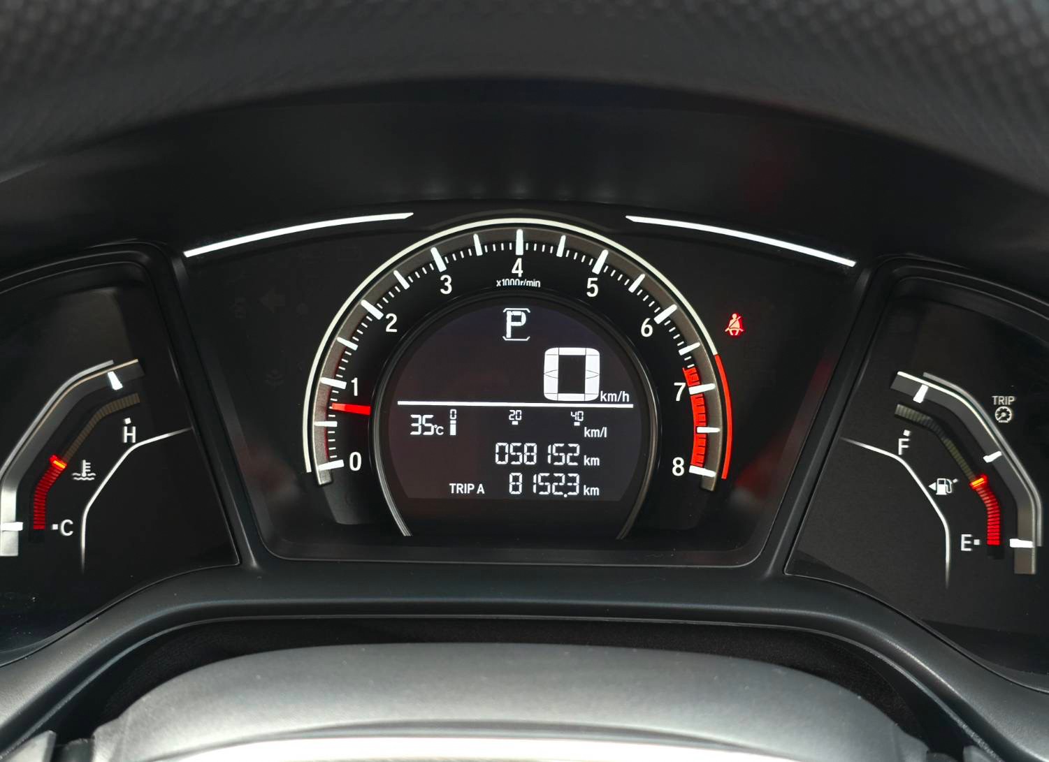 2019 Honda Civic 1.8 e FC
