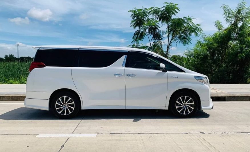 2017 TOYOTA ALPHARD 2.5 HYBRID GF E-FOUR 4WD