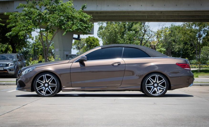 2015 Benz E200 AMG CABRIOLET Facelift