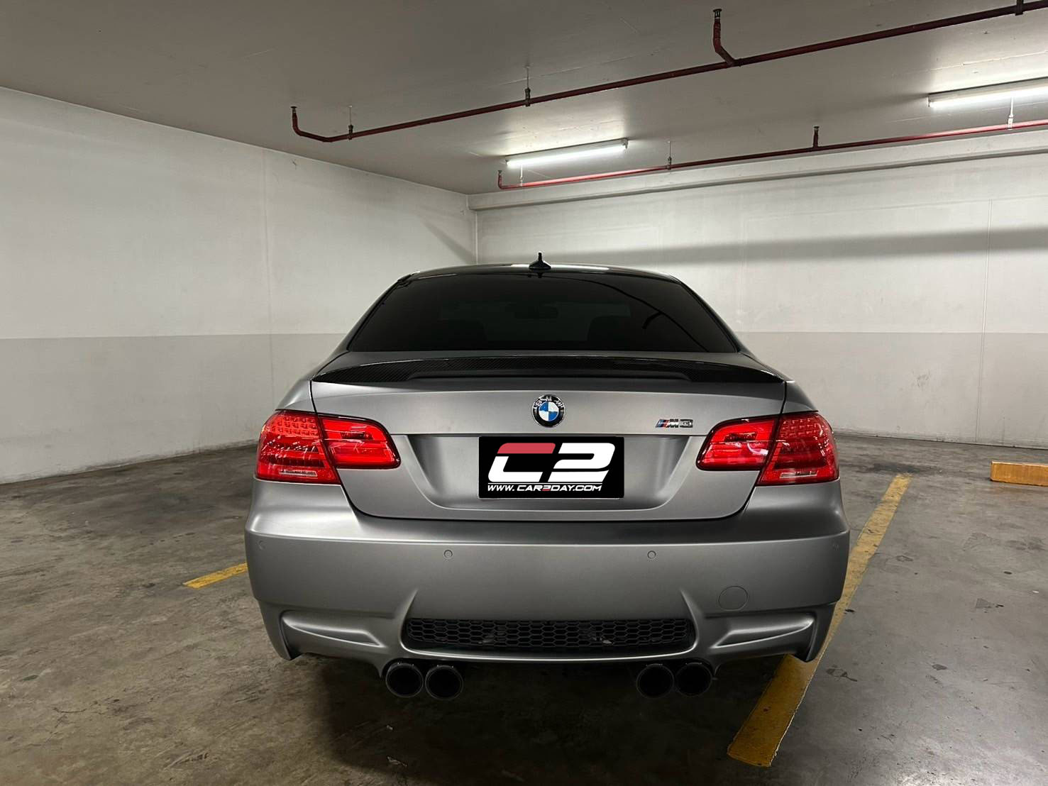 2010 BMW M3 E92 Special Factory Color Frozen Grey