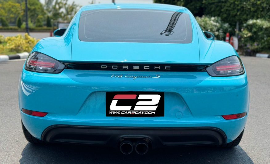 2017 Porsche 718 Cayman S