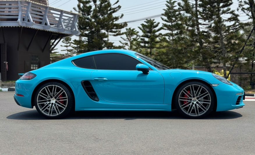 2017 Porsche 718 Cayman S