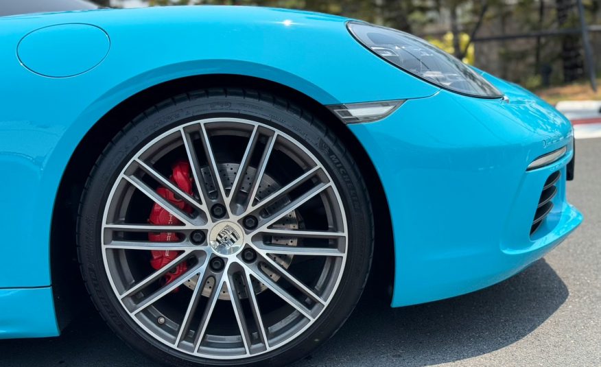 2017 Porsche 718 Cayman S