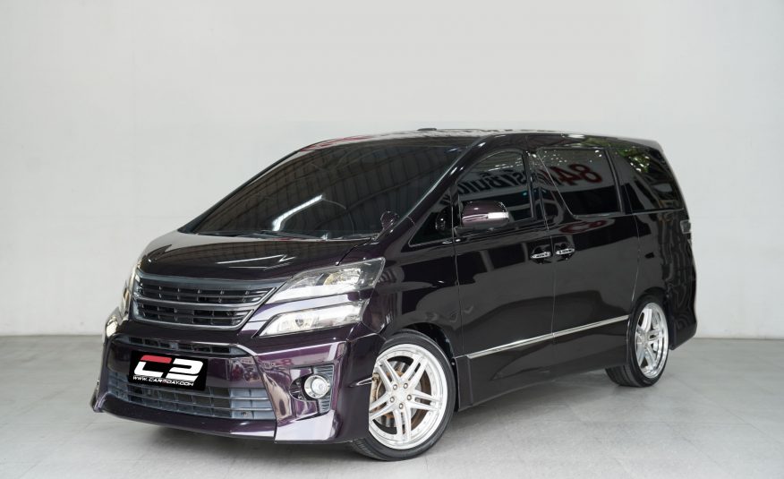 2014 TOYOTA VELLFIRE 2.4 V AT